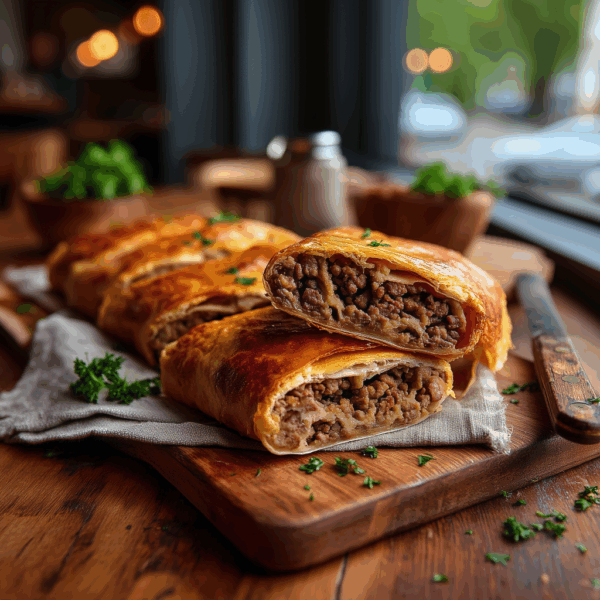 Plăcintă mix de carne