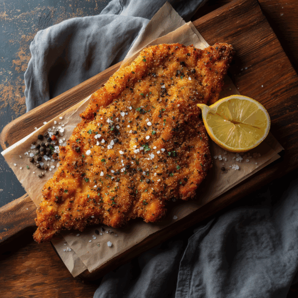 Șnițele de pui pane