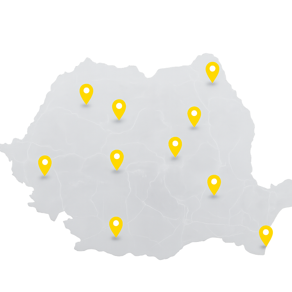 Acoperire națională – puncte de livrare SoupArt